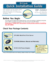 D-Link DP-300U User manual