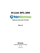 D-Link NetDefend DFL-200 User manual