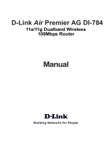 D-Link Air Premier AG DI-784 User manual