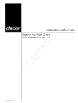 Dacor DO230 User manual