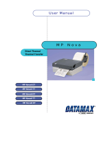 Datamax Printer MP NOVA4 DT User manual