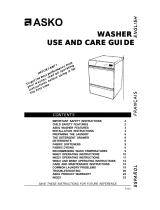 Asko W6021 User manual