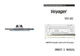 Jensen Voyager VR180 User manual
