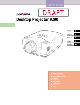 Ask Proxima Projector 9290 User manual