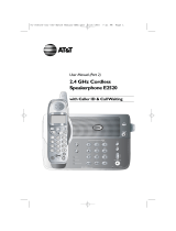 AT&T E250 User manual