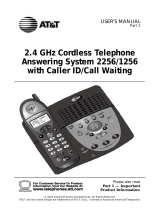 AT&T Cordless Telephone 2256 User manual