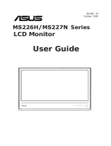 Asus Car Video System MS227N User manual