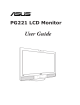 Asus PG221 User manual