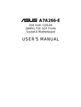 Asus A7A266-E User manual