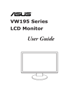 Asus Flat Panel Television VW195 User manual