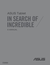 Asus Graphics Tablet E9896 User manual