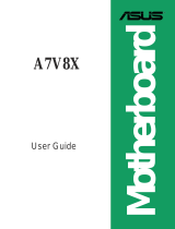 Asus Personal Computer A7V8X User manual