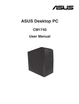 Asus Personal Computer CM1740US002S User manual