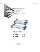 ATEN Technology MasterView CS-1762 User manual