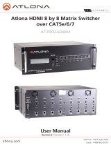 Atlona AT-PRO2HD88M User manual