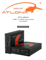 Atlona Webcam AT-HDPIX User manual