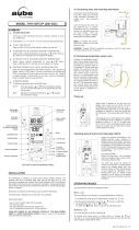 Aube Technologies Thermostat TH111GFCI-P User manual