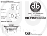 DB Drive SPW15.3D2 / SPW15.3D4 User manual