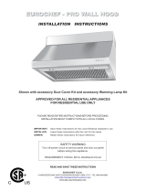 DeLonghi Ventilation Hood EUROCHEF - PRO User manual