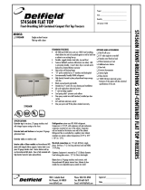 Delfield ST4460N User manual