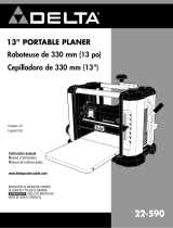 Delta Planer 22-590 User manual