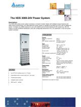 Delta Electronics Power Supply HDS 3000-24V User manual