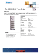 Delta MCS 3000-48V User manual