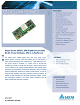Delta Electronics Delphi E48SR3R320NRFA User manual