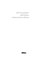 Dell R610 User manual