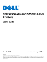 Dell 5350dn Mono Laser Printer User manual