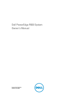 Dell PowerEdge R920 User manual