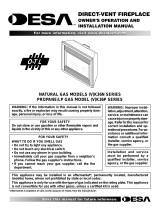 Desa Outdoor Fireplace (V)K36P User manual