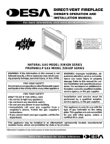 Desa Outdoor Fireplace (V)K42N SERIES User manual