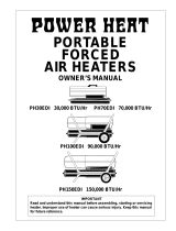 Desa Air Conditioner PH100EDI User manual