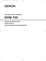 Denon DVM-725 User manual