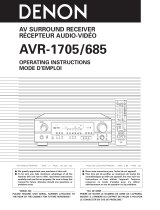 Denon AVR-685 User manual