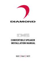 Diamond Audio Technology Speaker D652 User manual