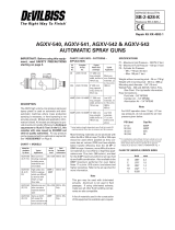 DeVillbiss Air Power Company AGXV-540 User manual