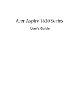 Acer 1620 Series User manual