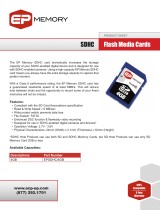 ACP-EP Memory Camera Accessories SDHC User manual