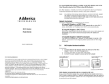 Addonics Technologies NASU2 User manual