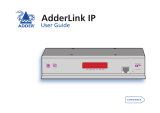 ADDER Switch AdderLink IP User manual