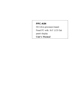 Advantech PPC-A84 User manual