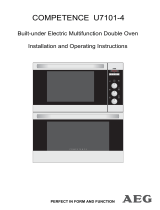 AEG Double Oven 311704300 User manual