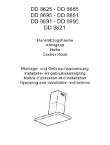 AEG Ventilation Hood DD 8665 User manual