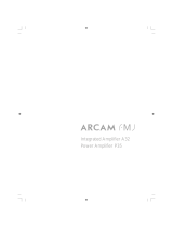 Arcam FMJ P35 User manual