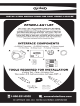 Axxess OESWC-LAN11-RF User manual