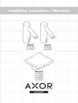 Axor 10101XX1 User manual