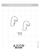 Axor 15100XX1 User manual