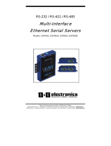 B&B Electronics Vlinx Serial Servers ESP901E User manual